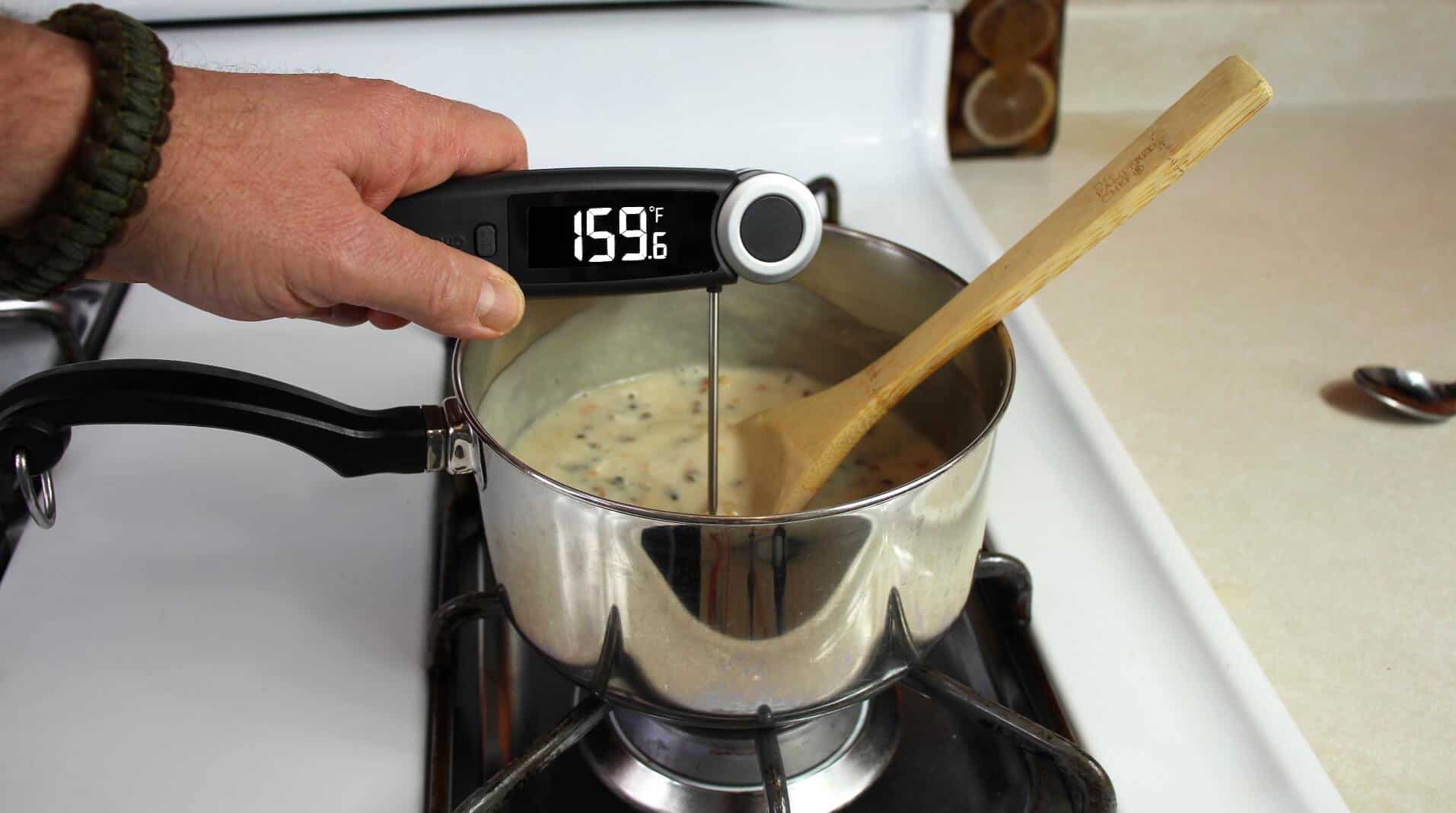 How to test kitchen thermometer with boiling point of water