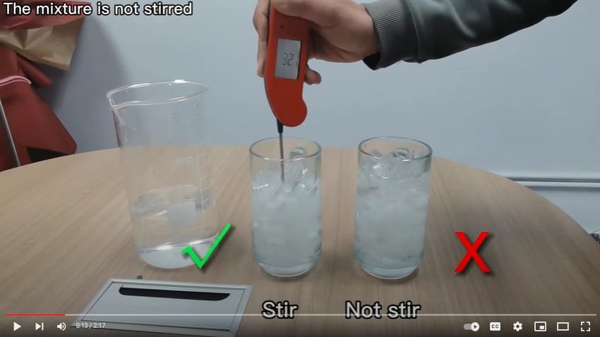 Stirred vs. Unstirred Mixture 2