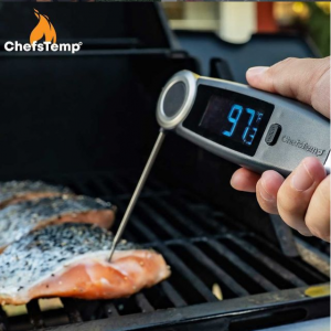 Enhance your grilling experience with a thermometer