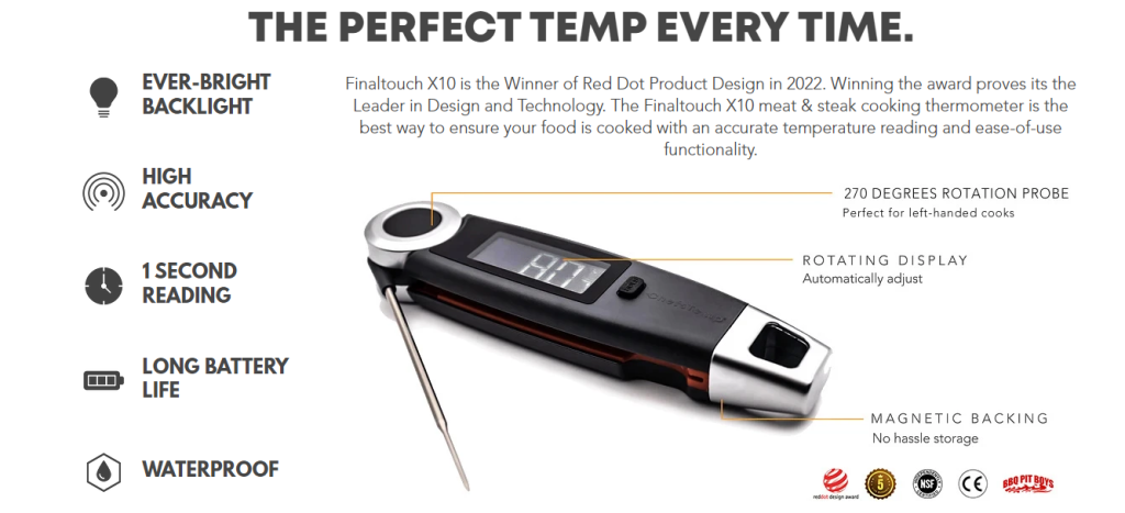 Key to Knowing When Meat is Done is a Food Thermometer