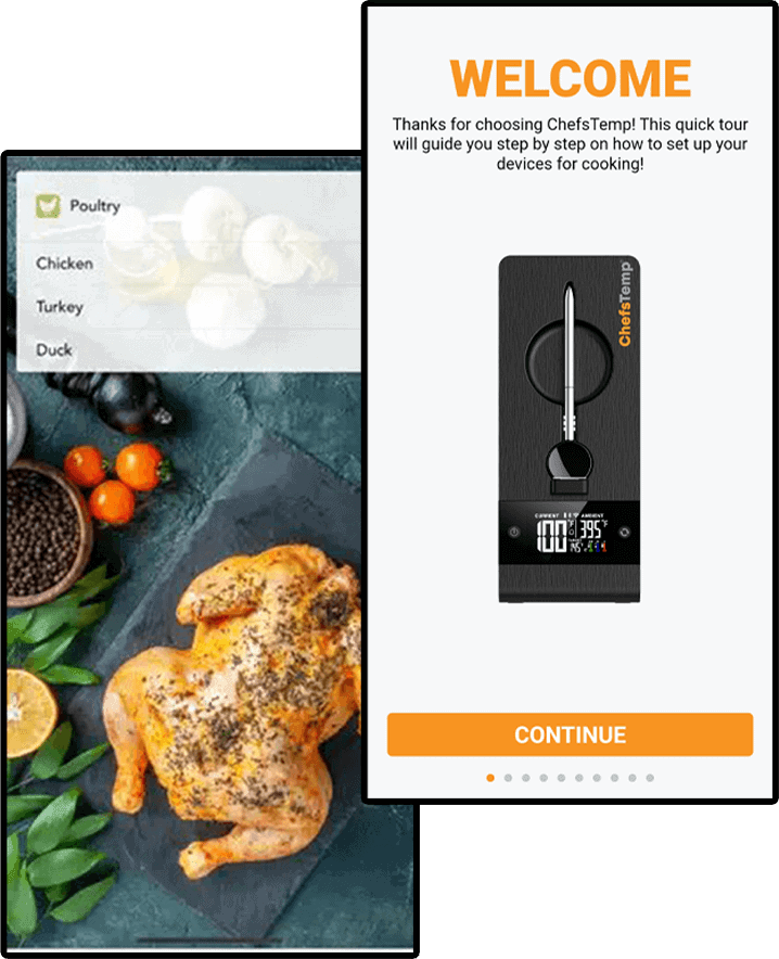 ChefsTemp Finaltouch X10 Instant Read Meat Thermometer - Thebitbag